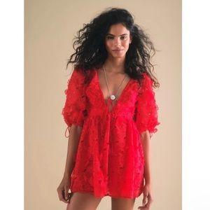 Brand new for love and lemons mini dress. Tag was removed but never worn out